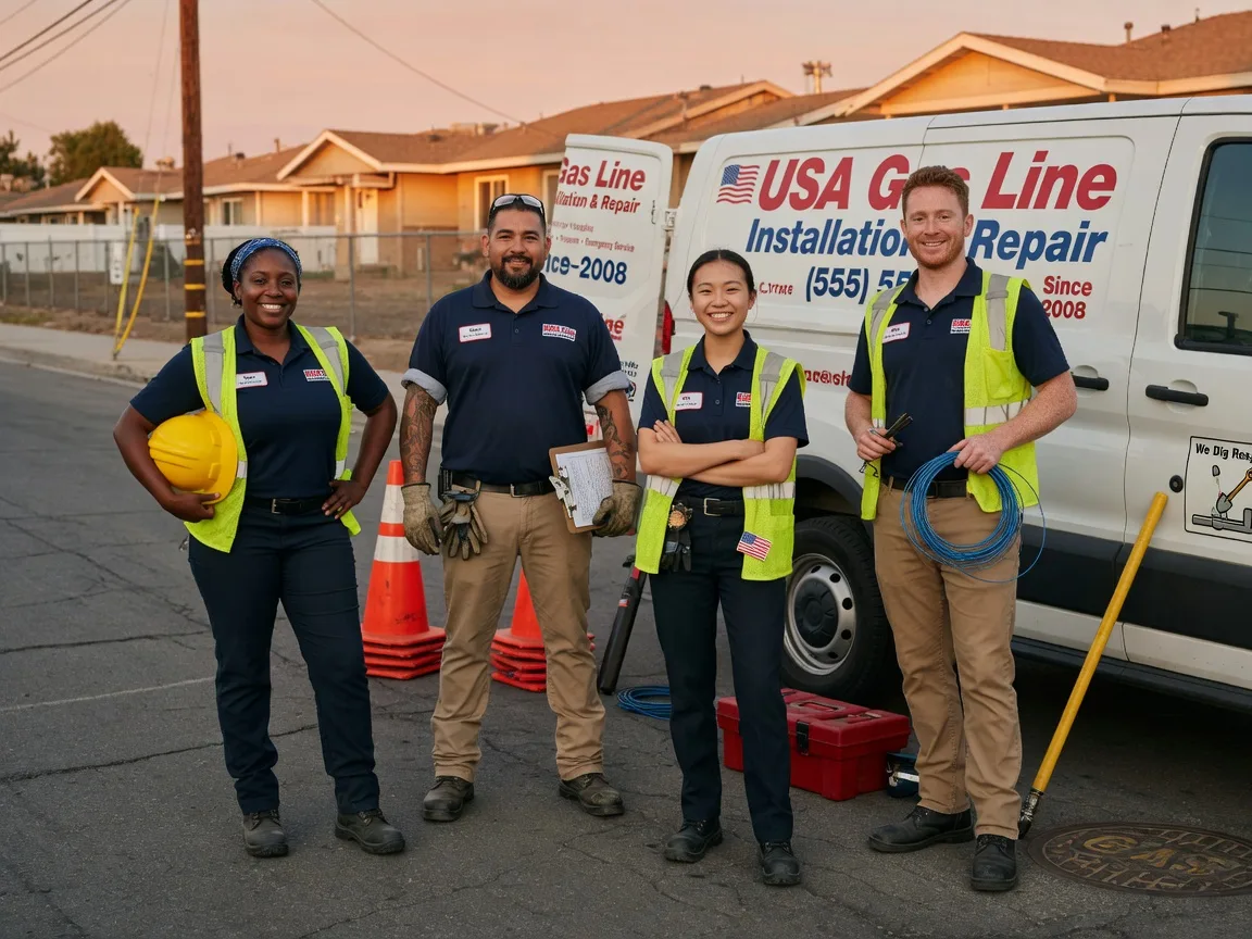 Gas Line Installation company in Los Fresnos, TX